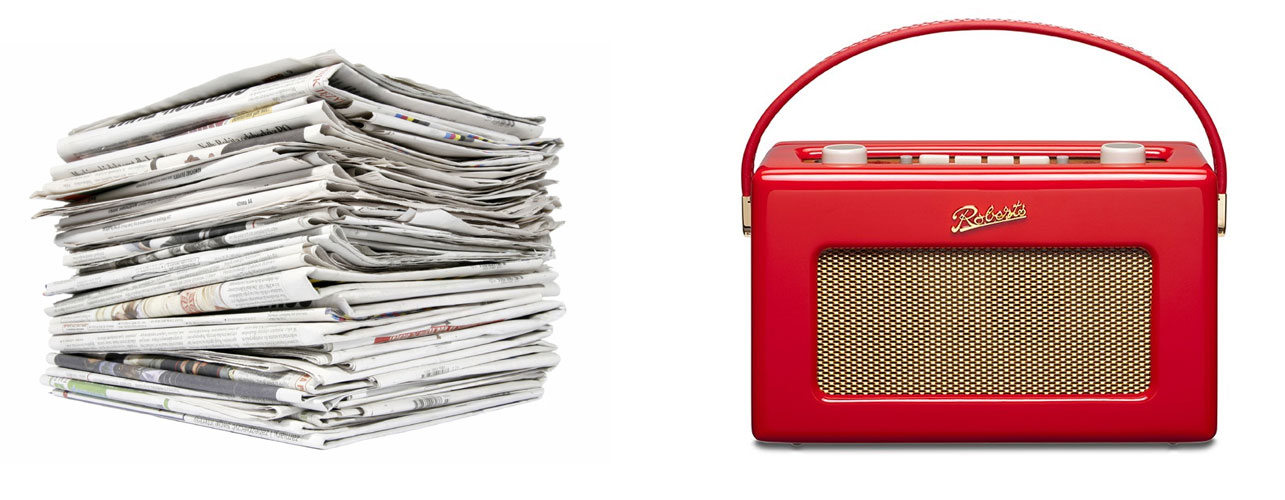 newspaper-and-radio
