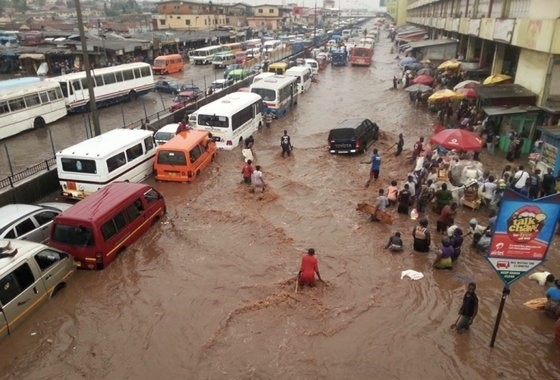 Accra-floods